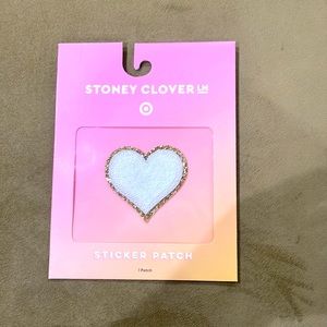 NWT Stoney Clover Lane white sticker patch
